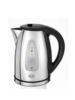 Swan Sk13110Ps Jug Kettle - Polished Stainless Steel